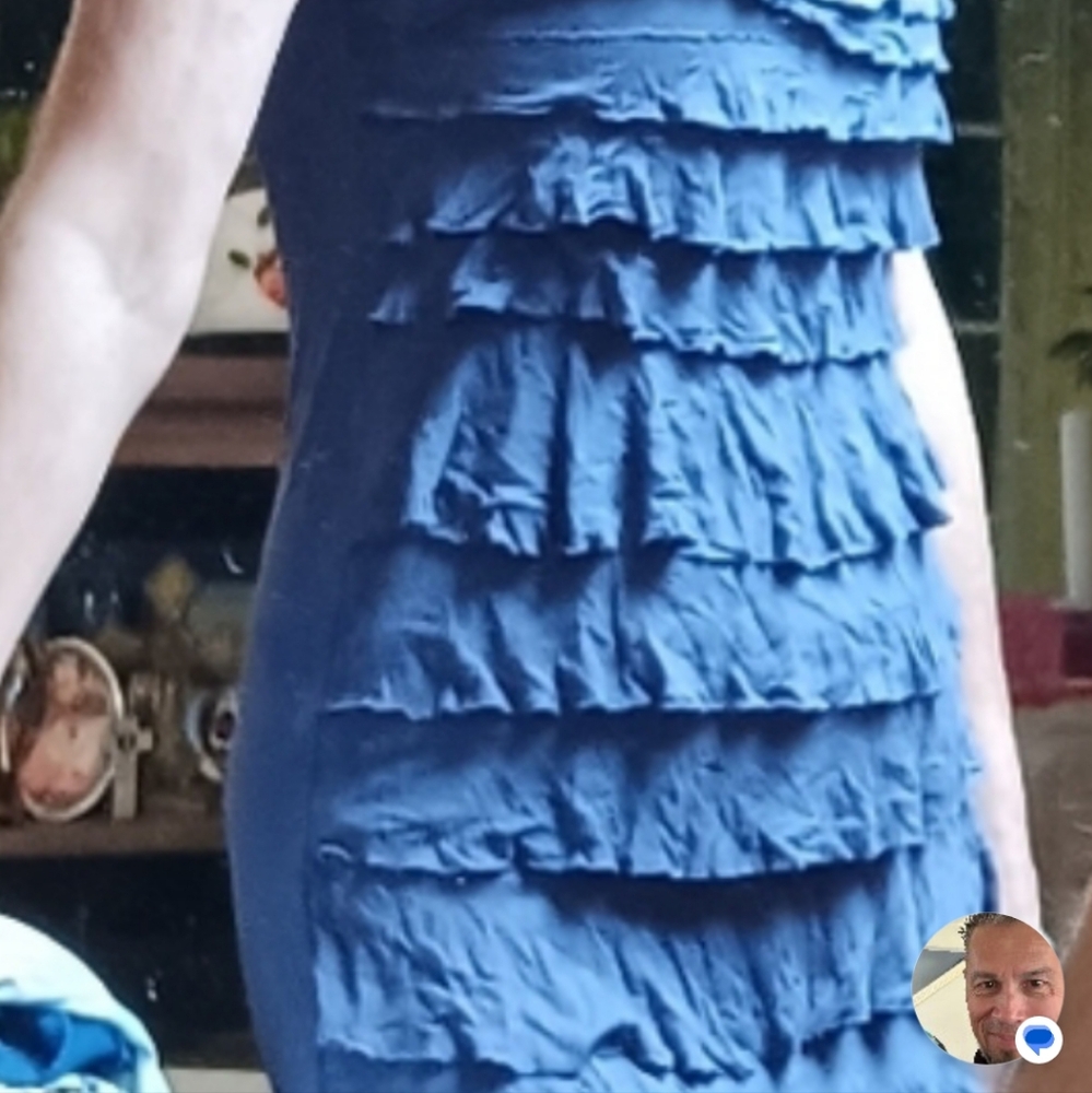 Purple Ruffle Tunic Small Adorable 💜